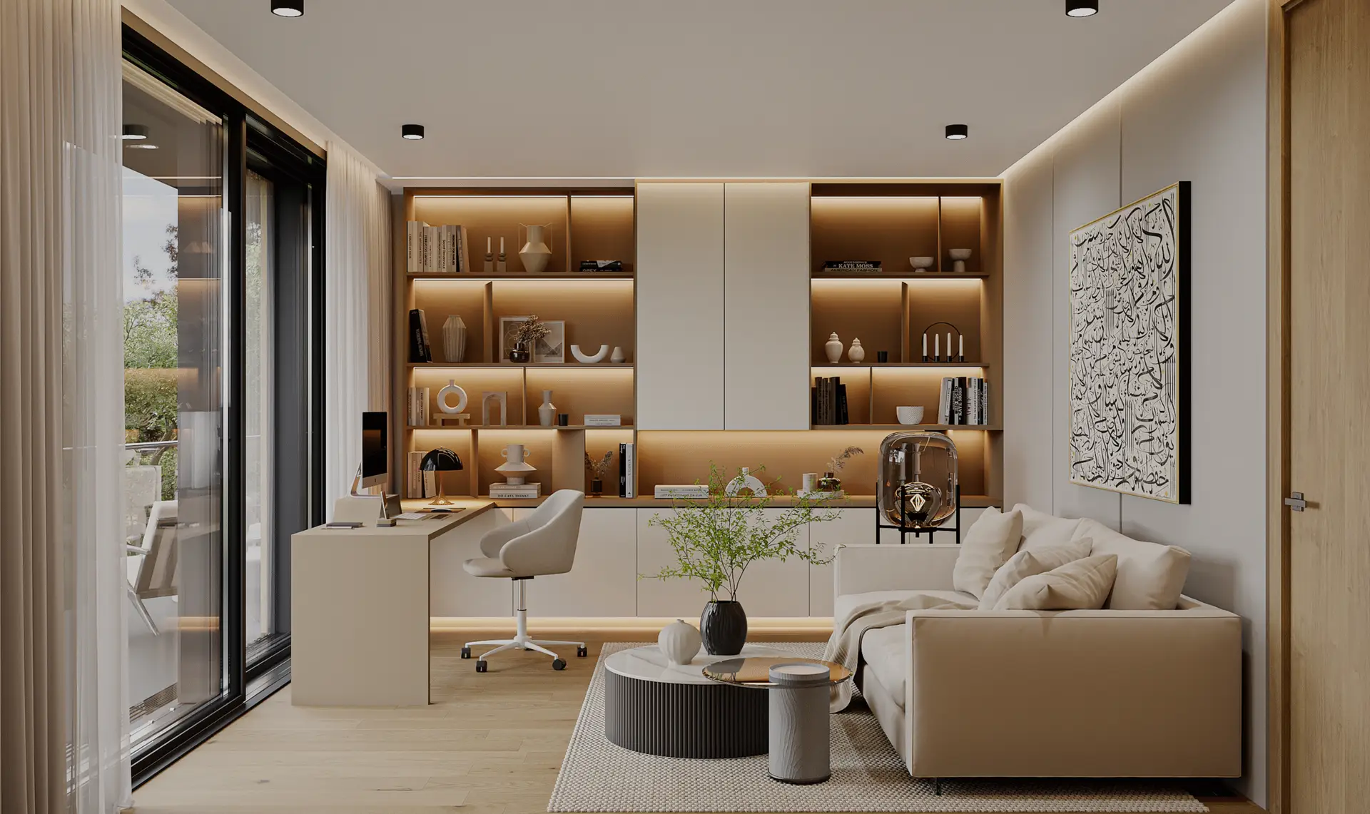 Gallery_Guest_Office_Upper | Dubova Villas